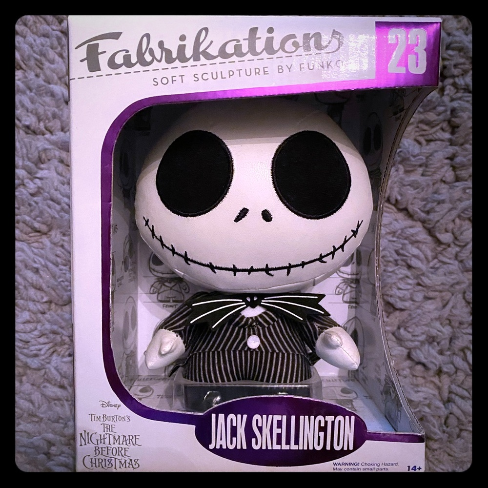 Jack skellington plush funko “fabrications”